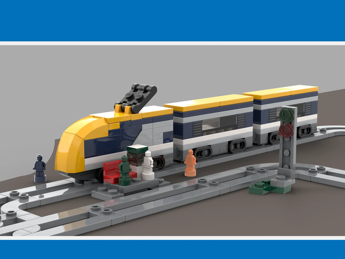 Lego 60197 city passenger best sale train stores