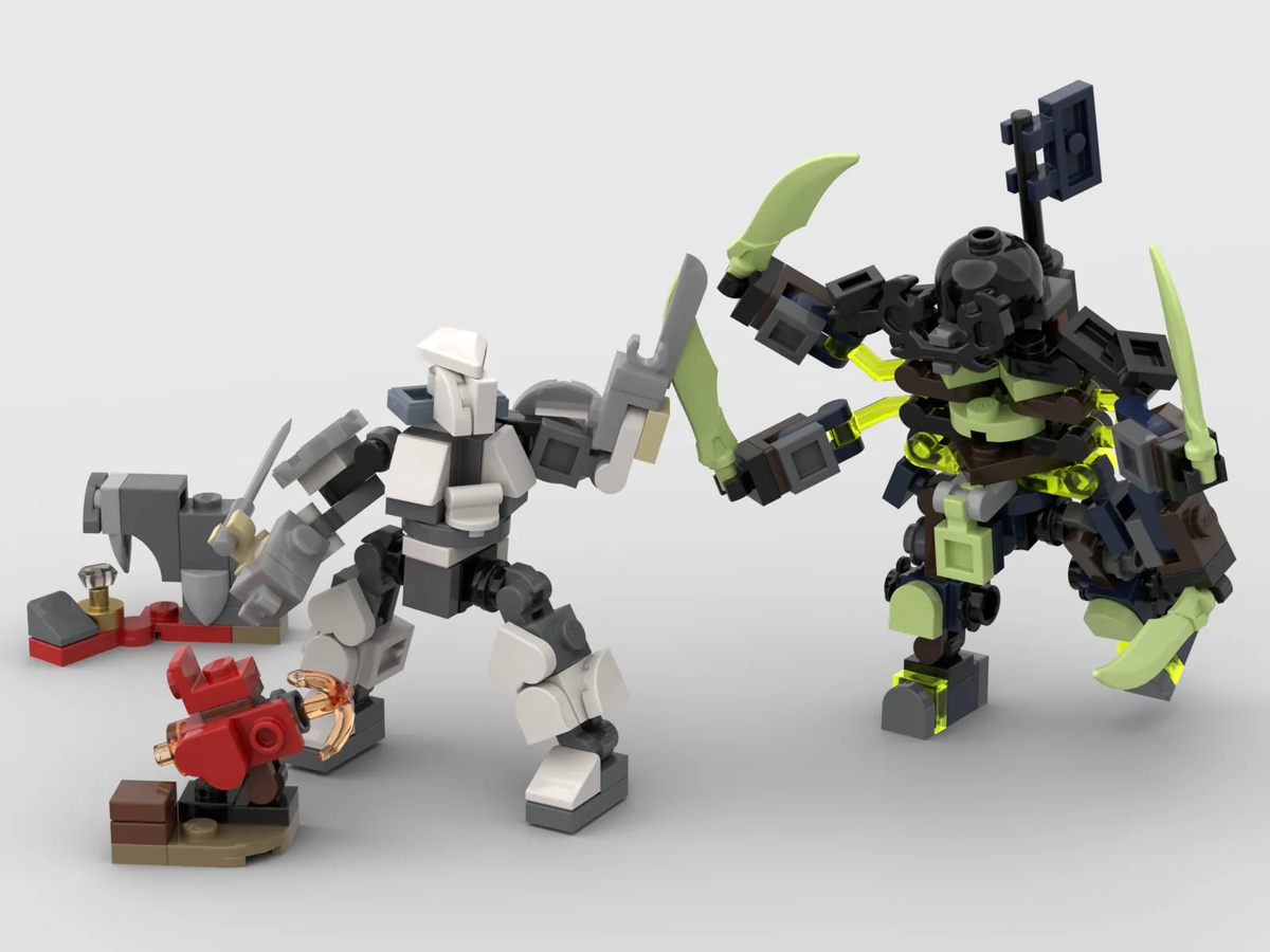 Lego micro sale mech