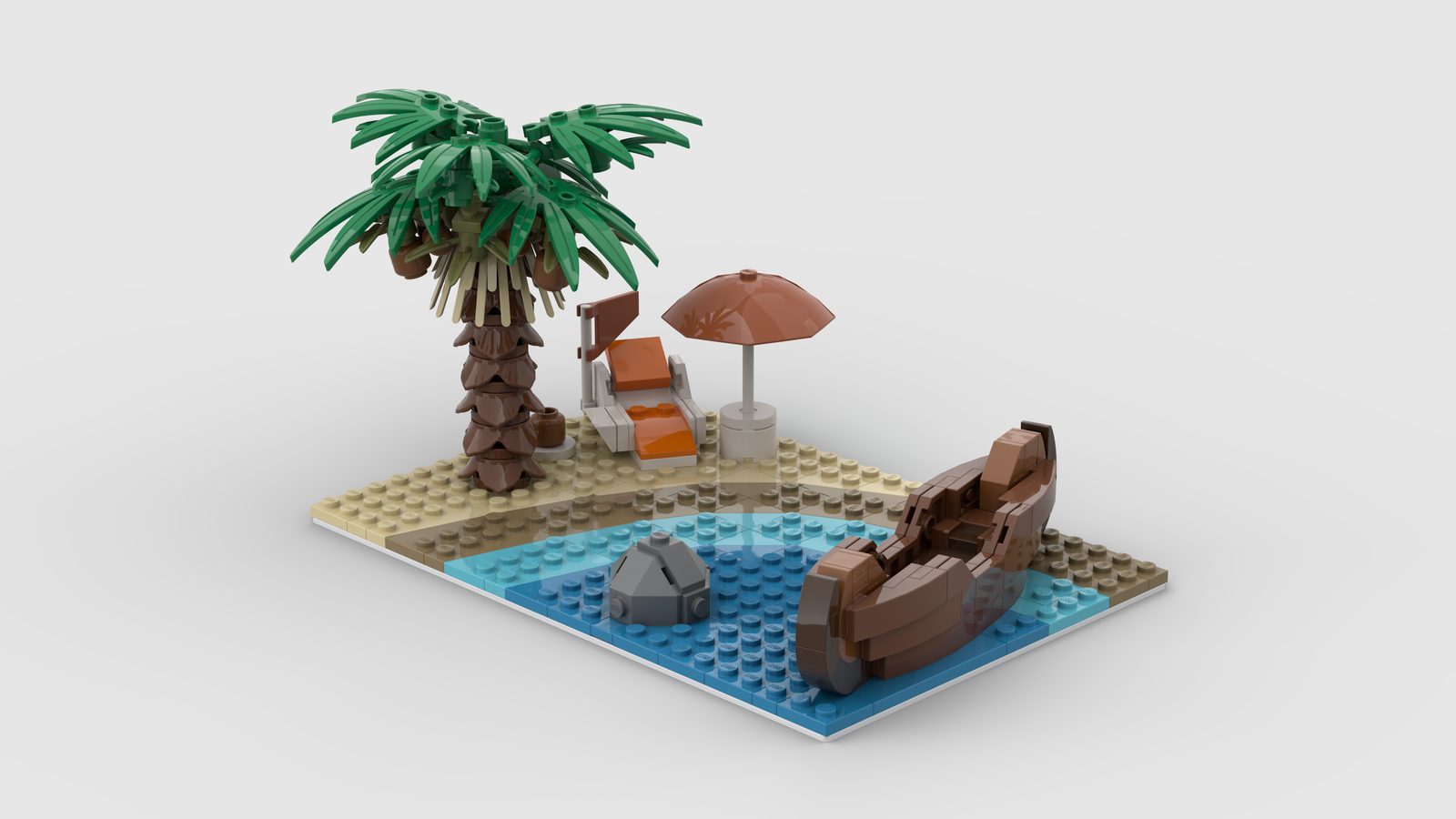 Lego palm hot sale resort