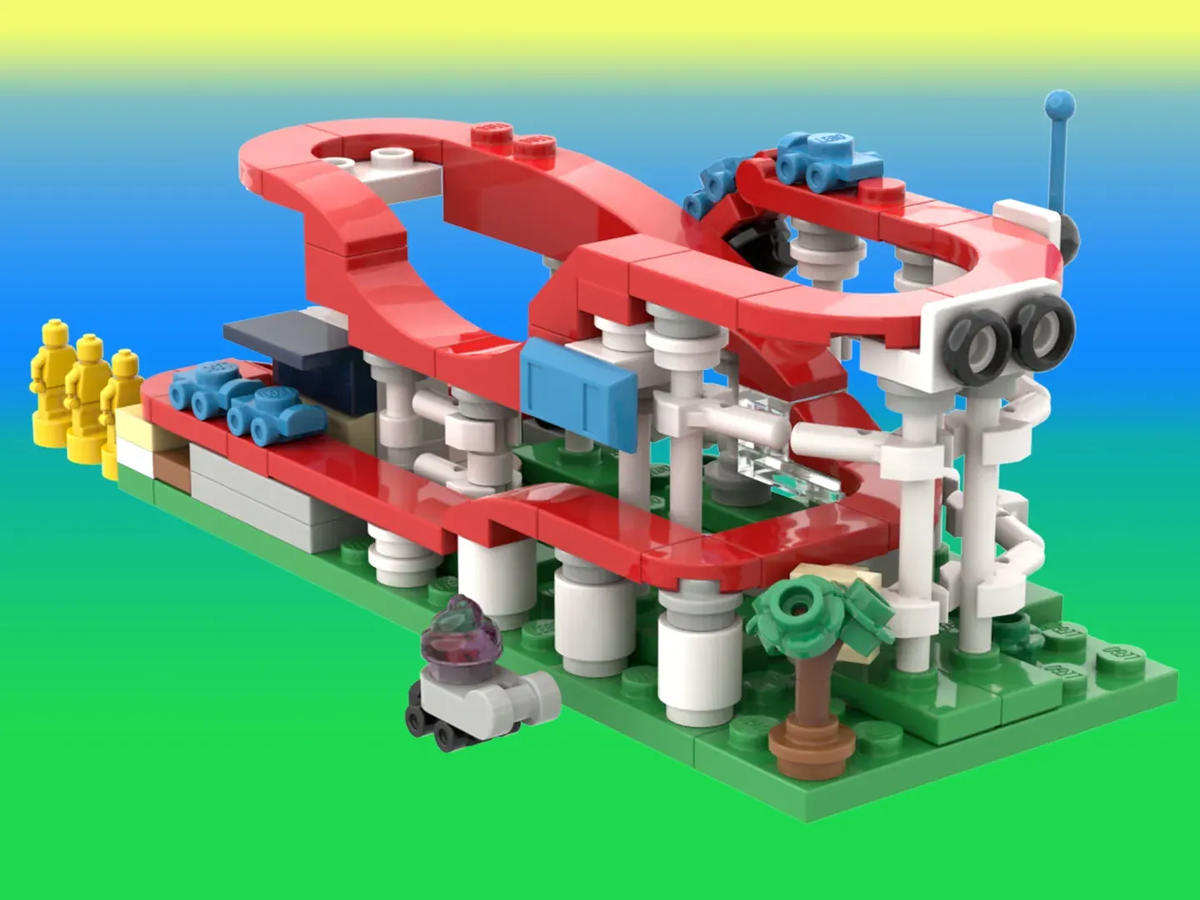 Small lego roller coaster new arrivals