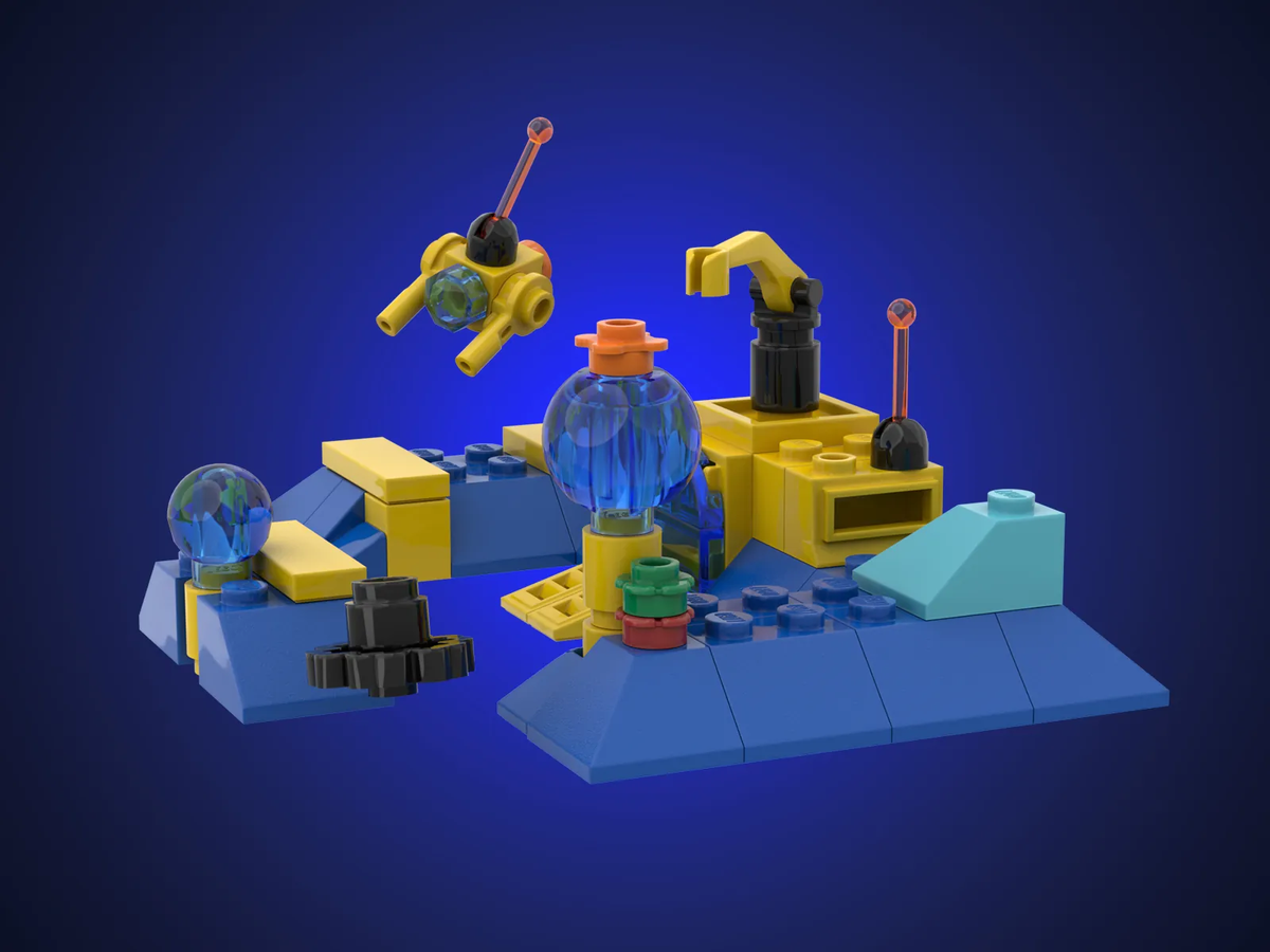 Lego best sale aquanauts base