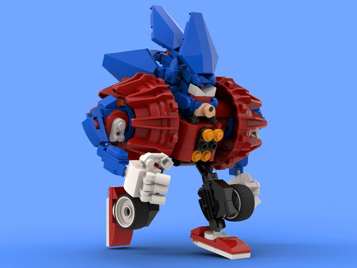 Lego mecha hot sale sonic