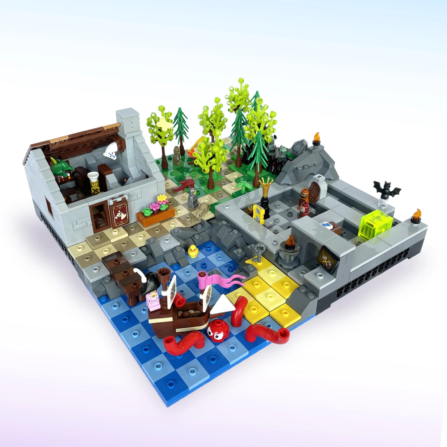 LEGO IDEAS - 50 years of Dungeons & Dragons! - Modular Battle Map System