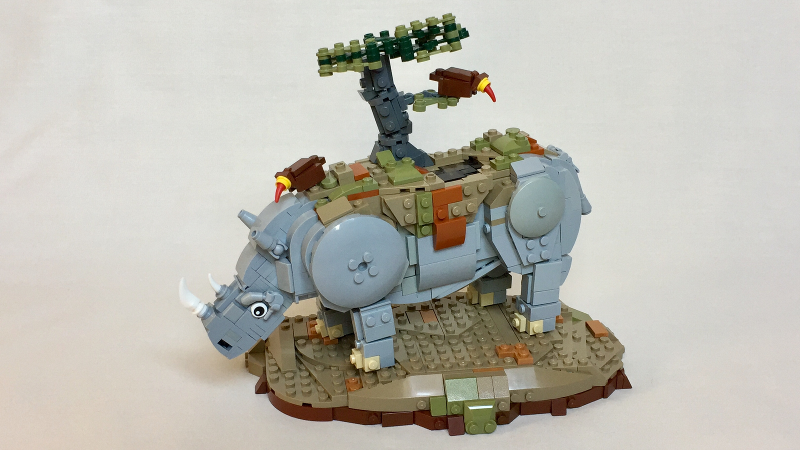 Lego 2024 rhino animal