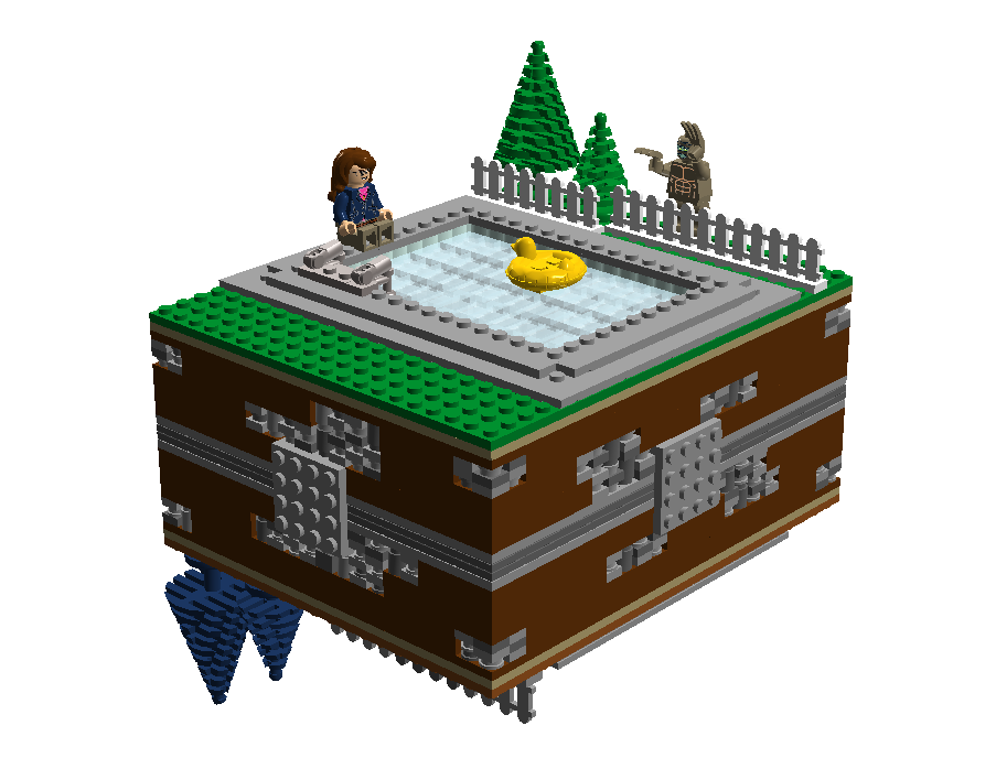 LEGO IDEAS Iconically Stranger Things! Steve Harrington's Pool