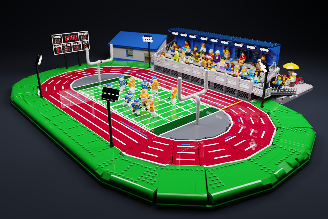 Lego football field new arrivals