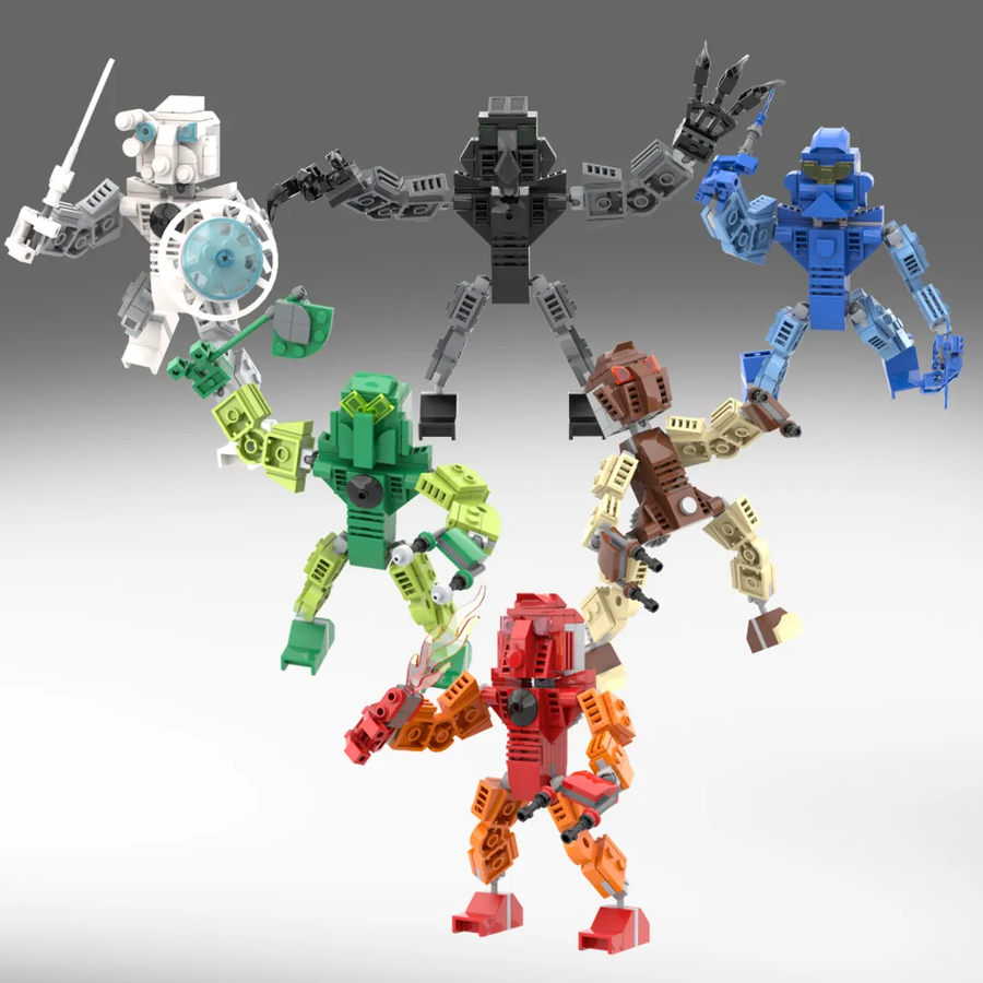 LEGO IDEAS 90th Anniversary Bionicle Theme Celebrations Toa