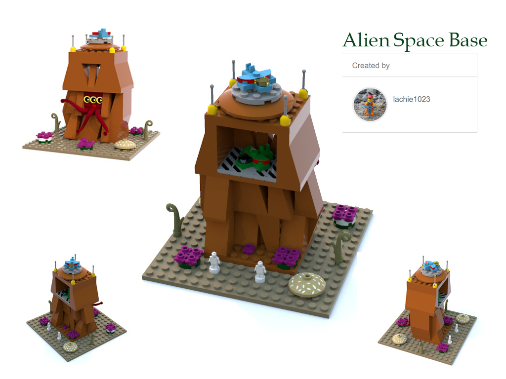 Lego alien base new arrivals