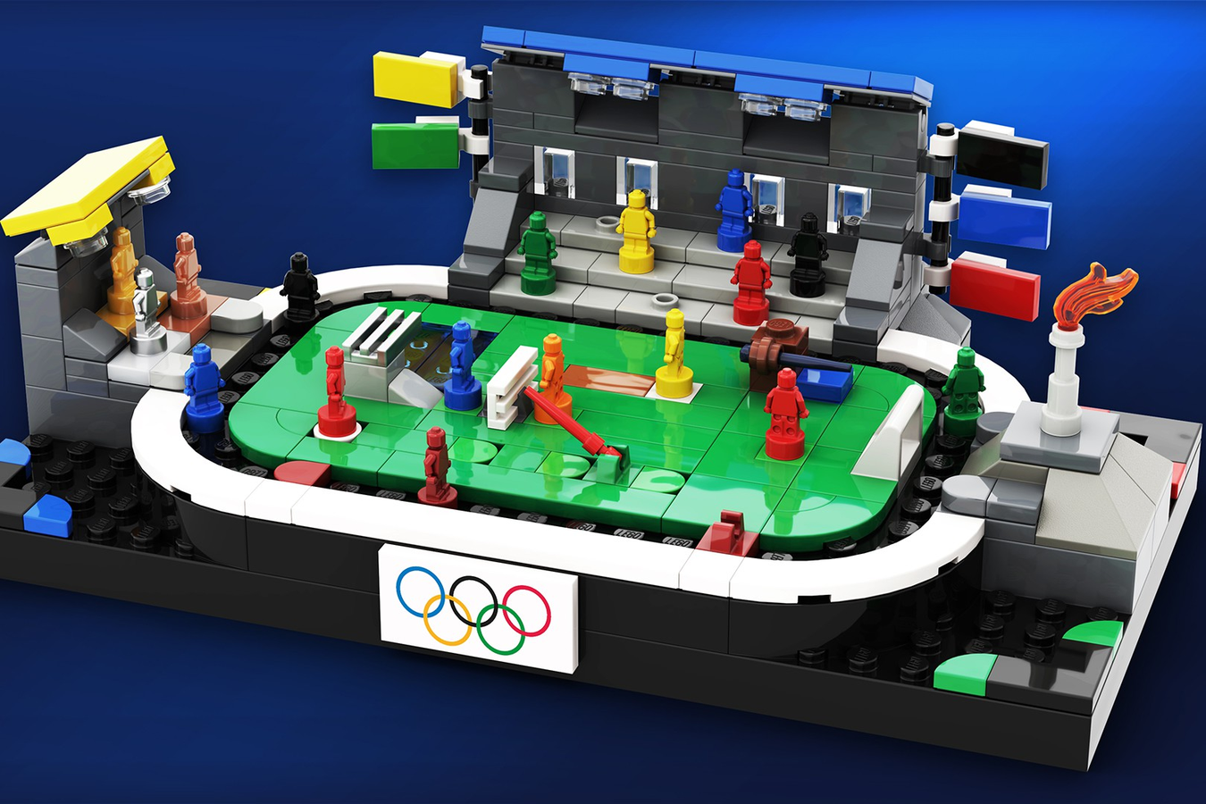 Sports themed lego sales sets