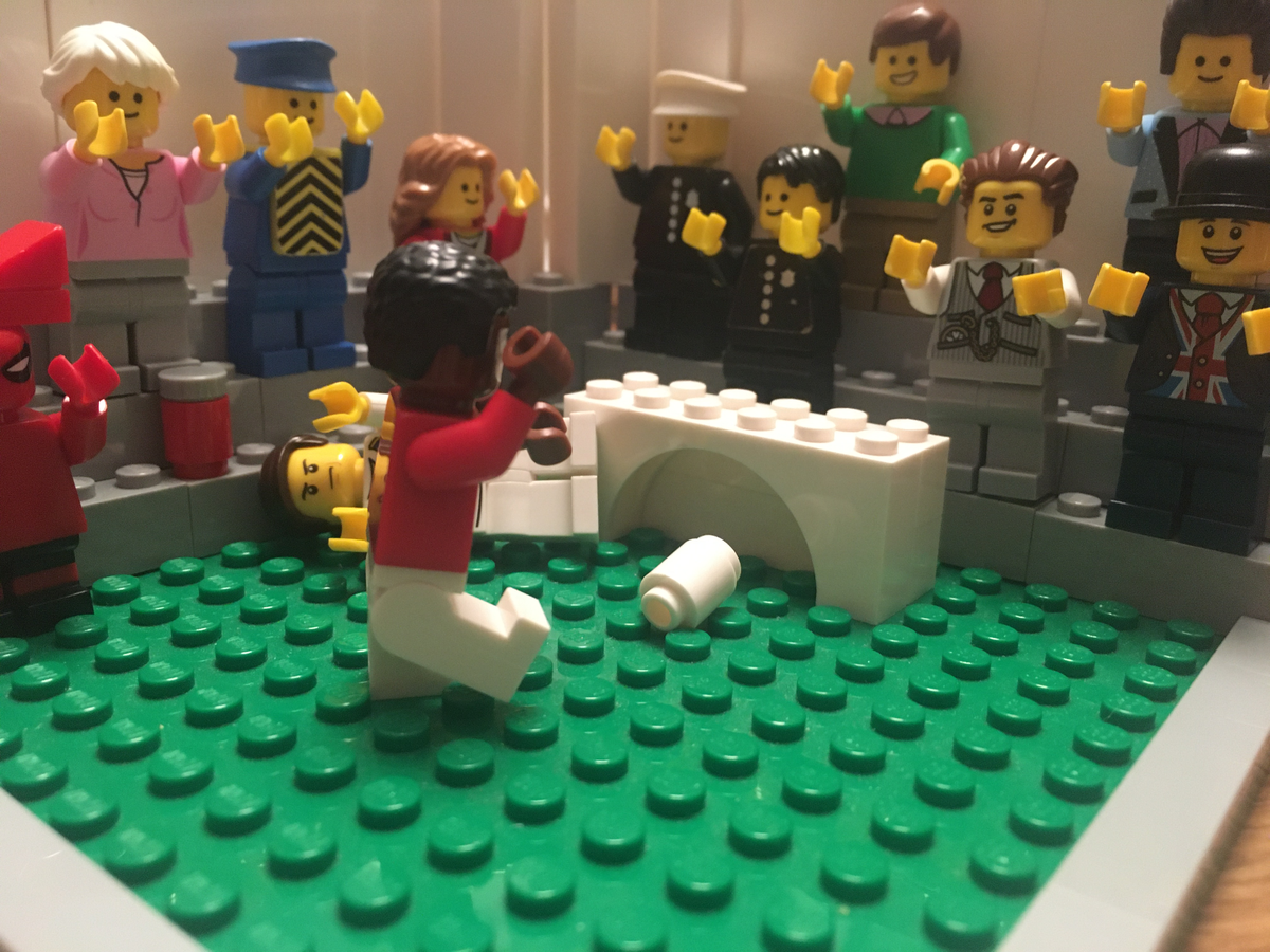 LEGO IDEAS Build United Marcus Rashford Scores Again 