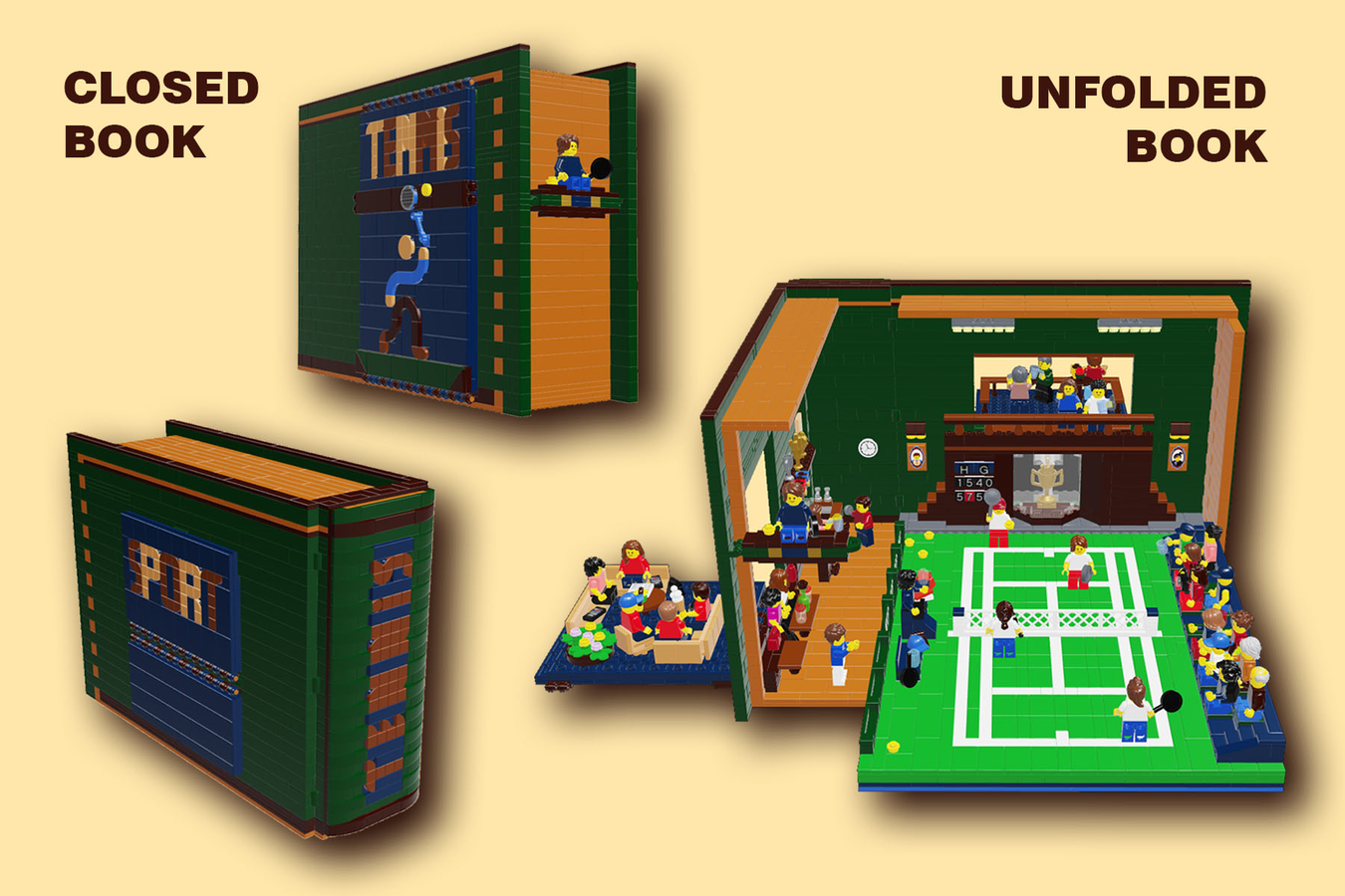 Tennis discount lego set
