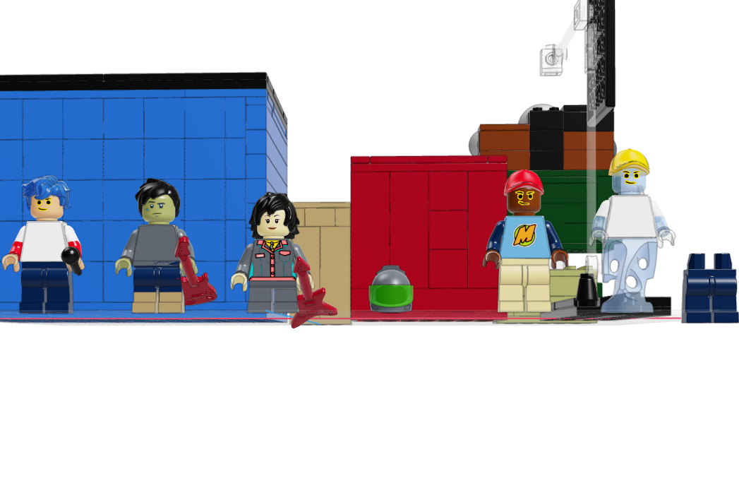 Lego ideas gorillaz sale