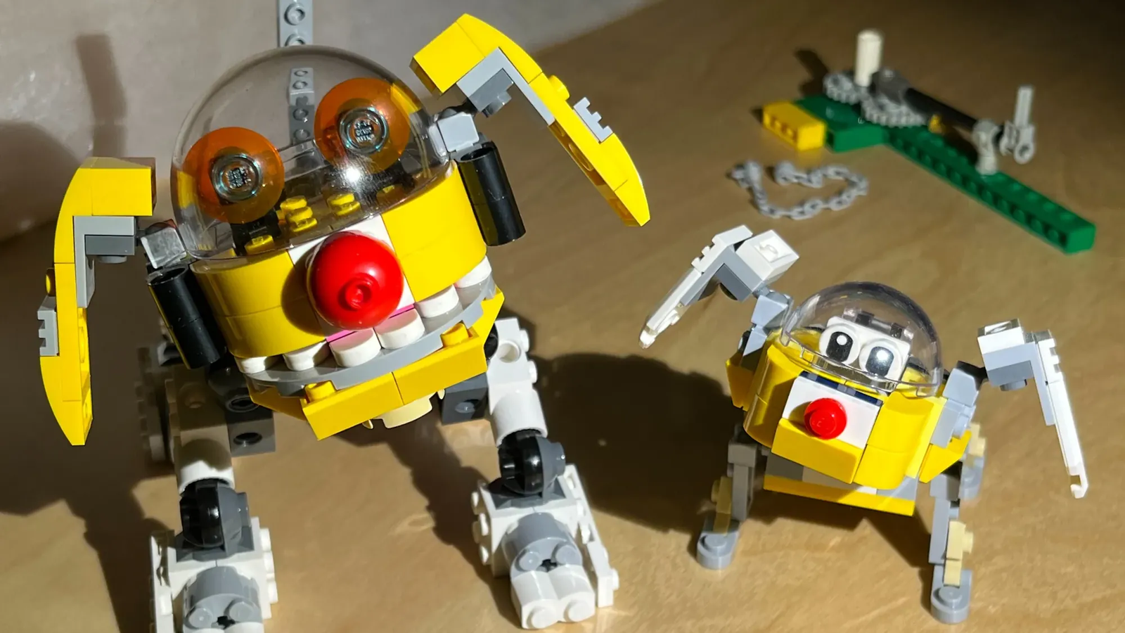 LEGO IDEAS Ready, Set, Go STEM! Tugging Robotic Dogs