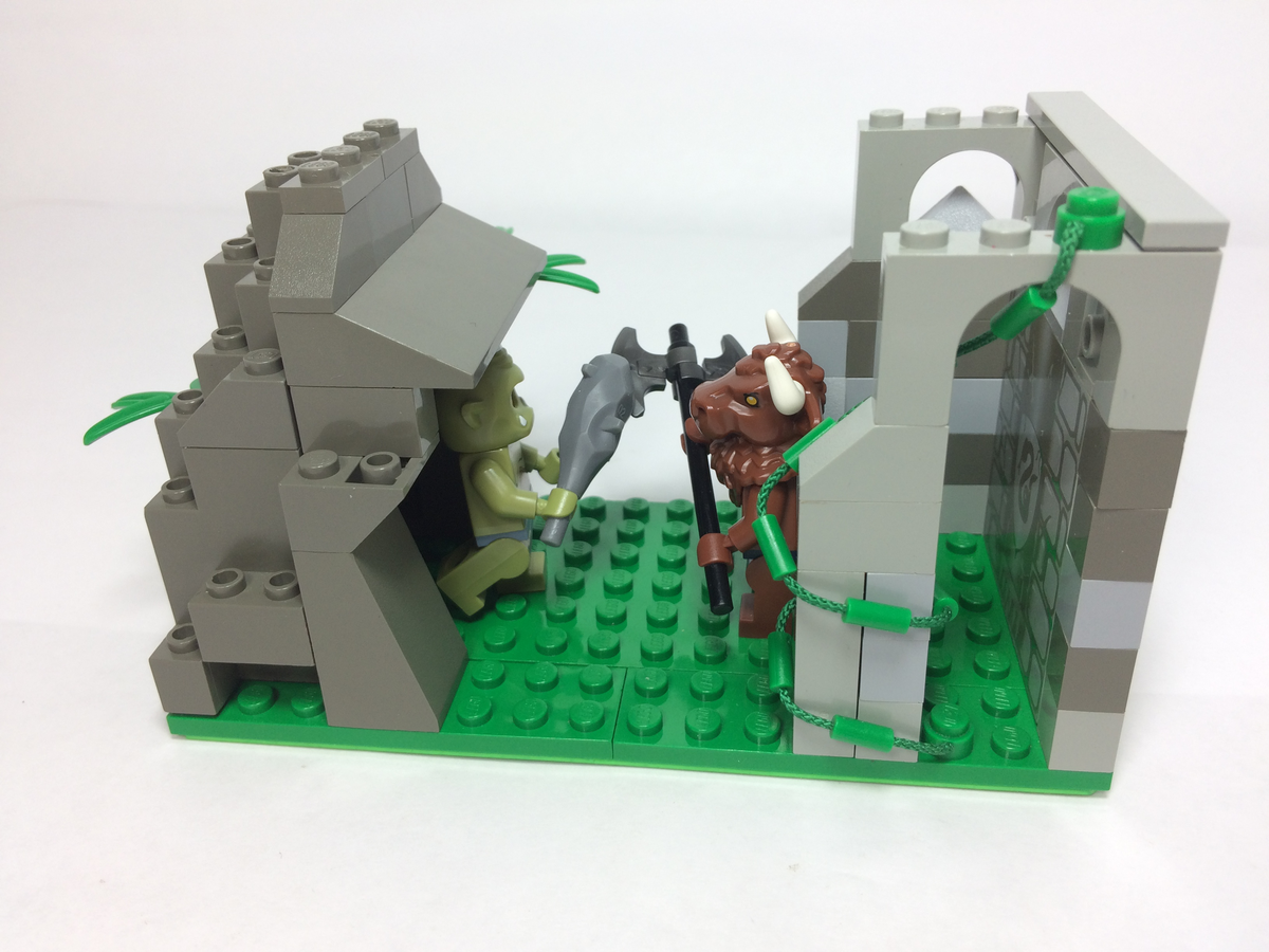 lego minotaur minifigure