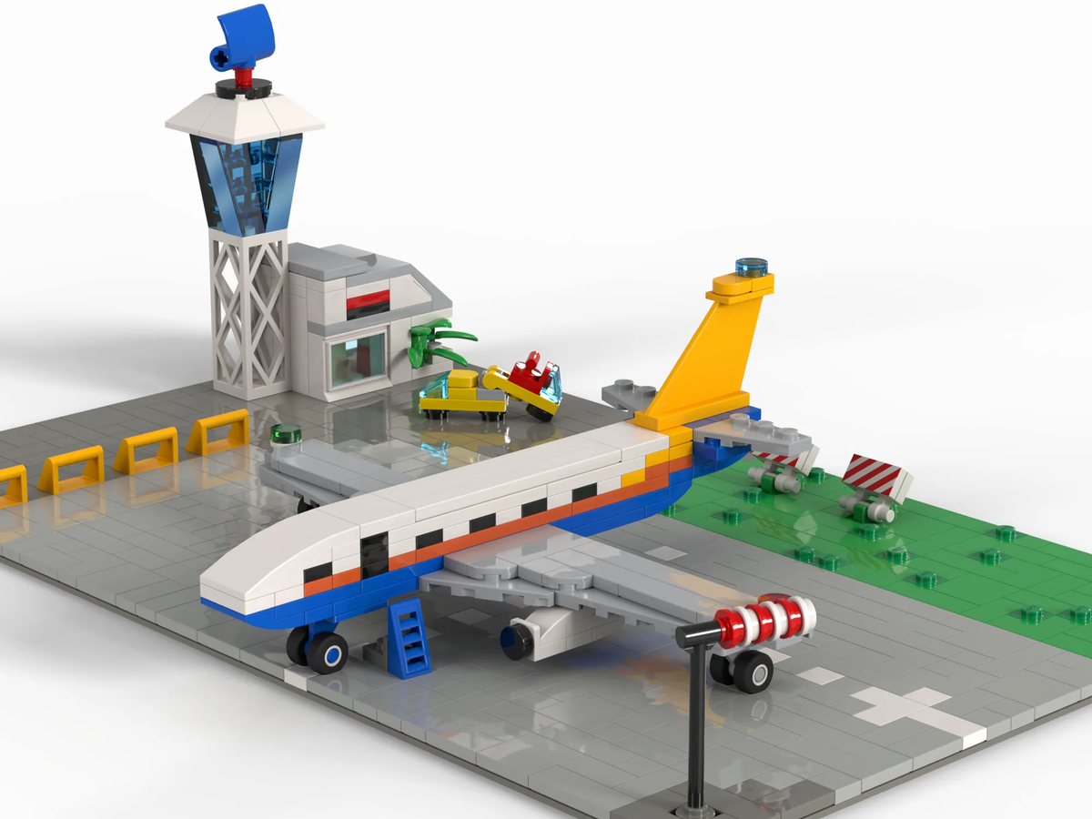 Lego store micro plane