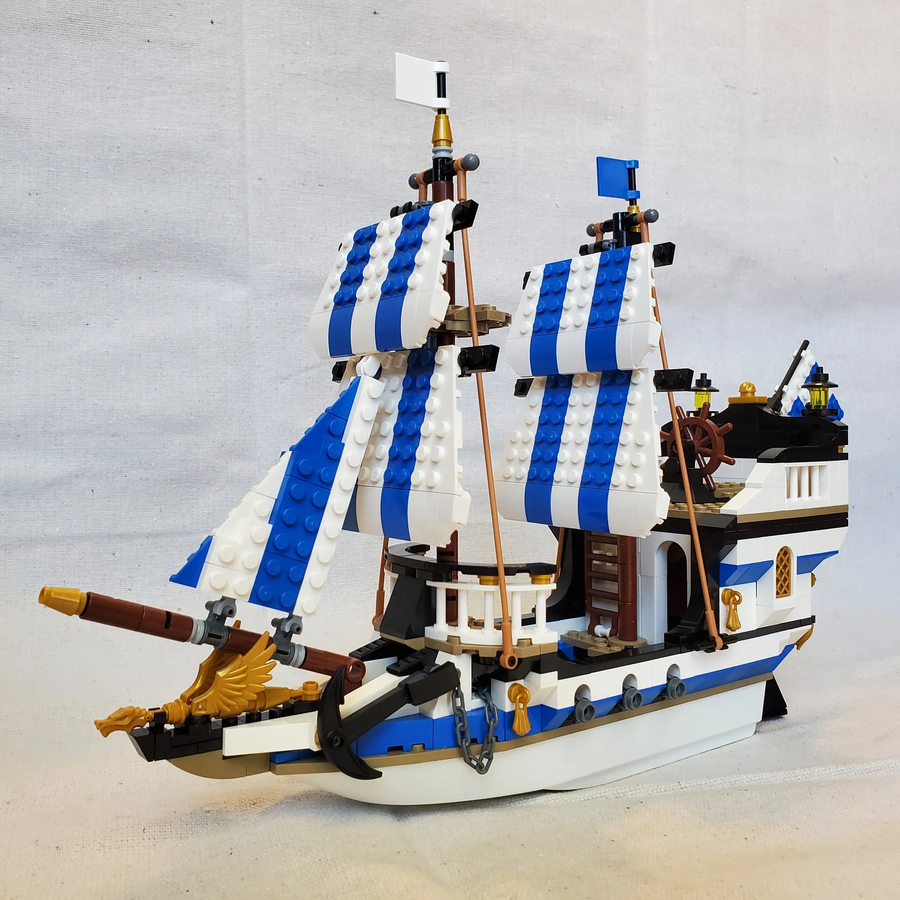 lego pirate ship custom