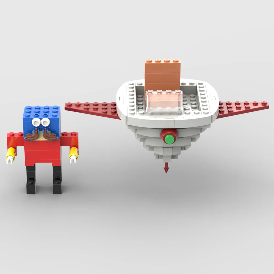 LEGO IDEAS - Dr. Eggman's Takeover - LEGO Mecha Sonic