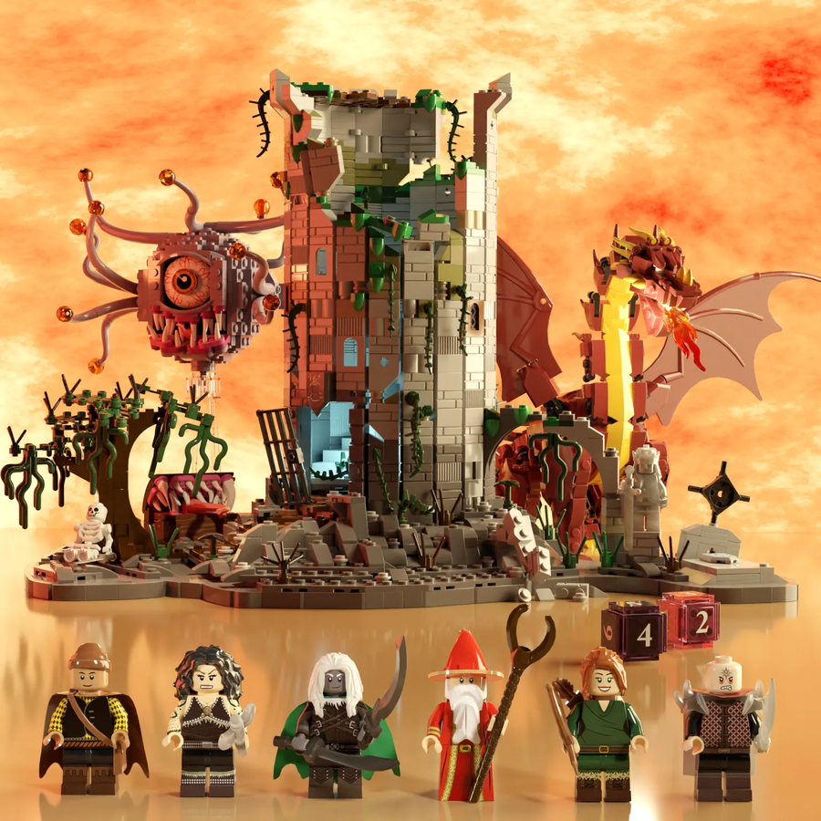 LEGO IDEAS 50 Years Of Dungeons Dragons Dungeons Dragons 