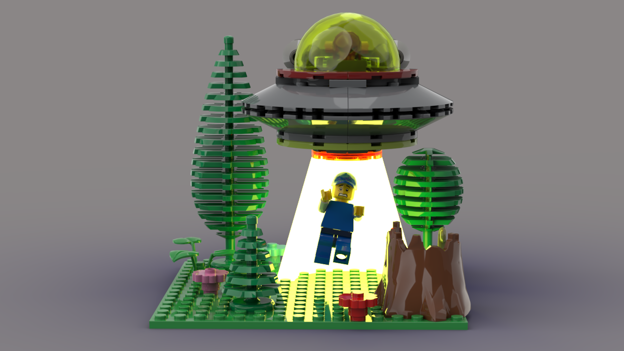 LEGO IDEAS Out of this World Space Builds Alien Abduction