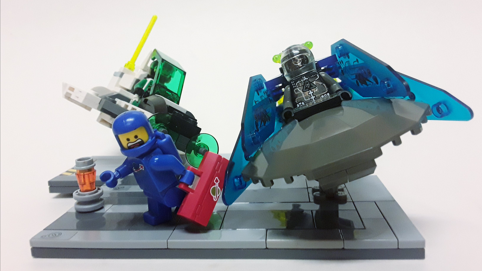 Lego space police sales moc