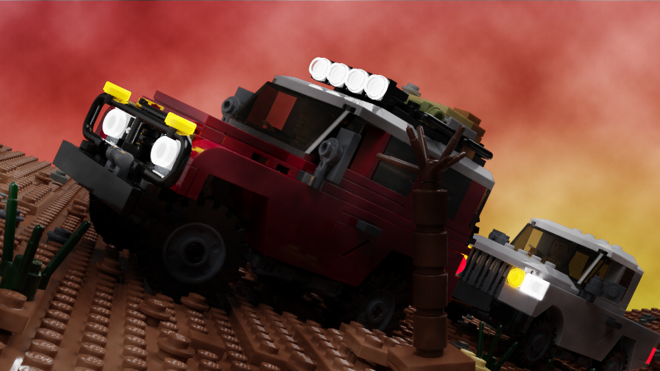 LEGO IDEAS Show us your LEGO Land Rovers in heroic moments