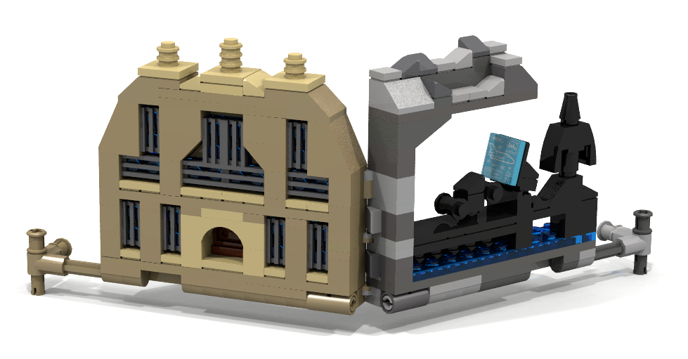 Wayne best sale manor lego