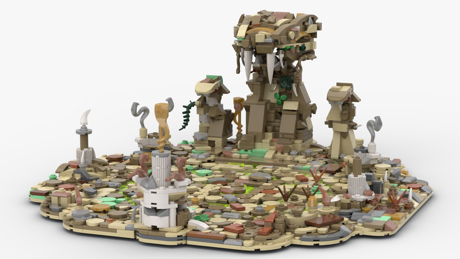 afslappet smertestillende medicin Reporter LEGO IDEAS - 10 Years of LEGO® NINJAGO®! - The Great Devourer Idol