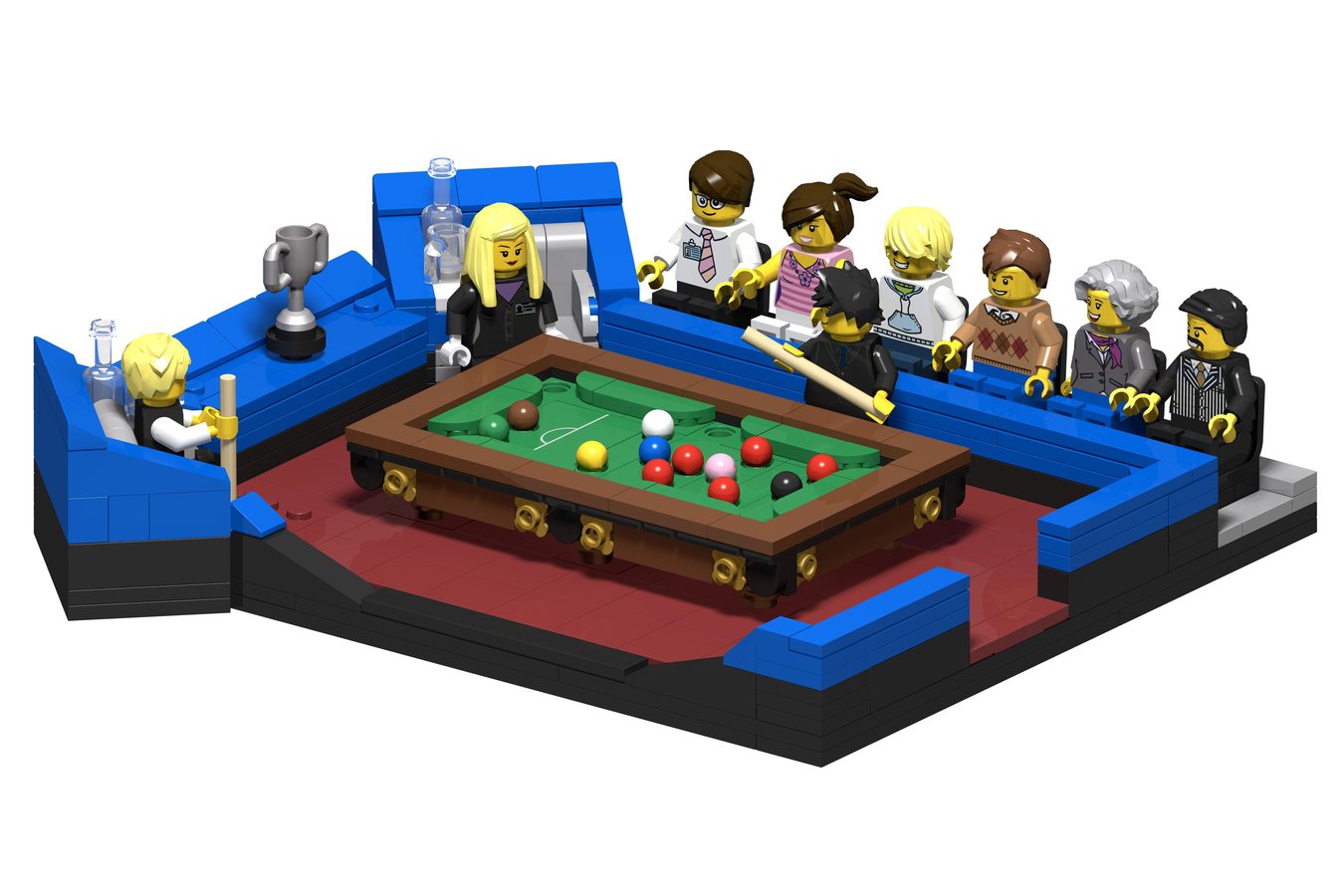 Lego snooker discount