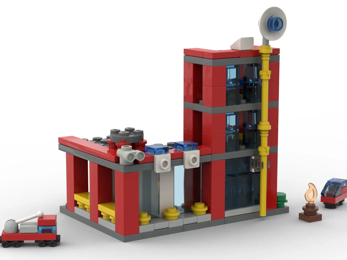 Lego city discount undercover fire department