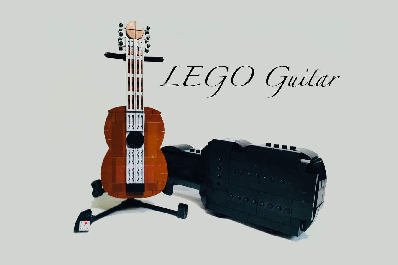 Lego store acoustic guitar