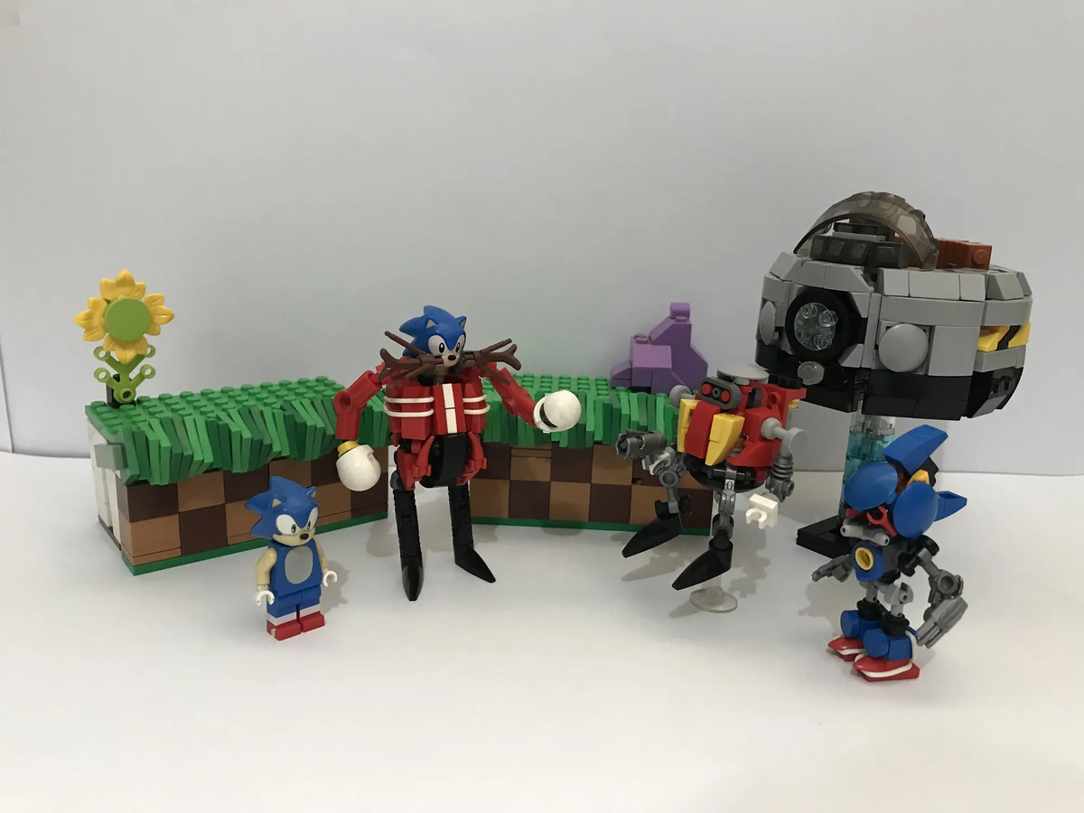 LEGO IDEAS - Dr. Eggman's Takeover - Superior Metal Sonic