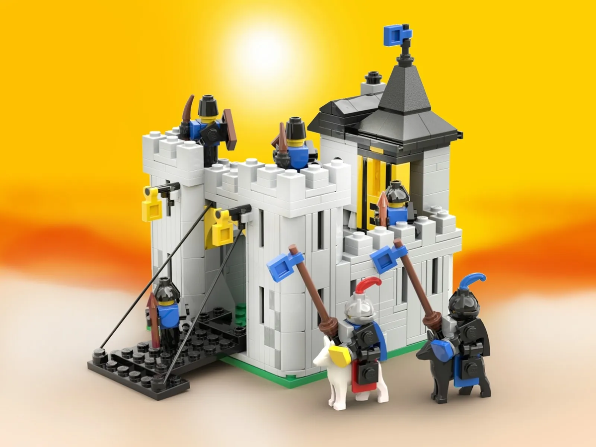 Lego black falcon castle sale