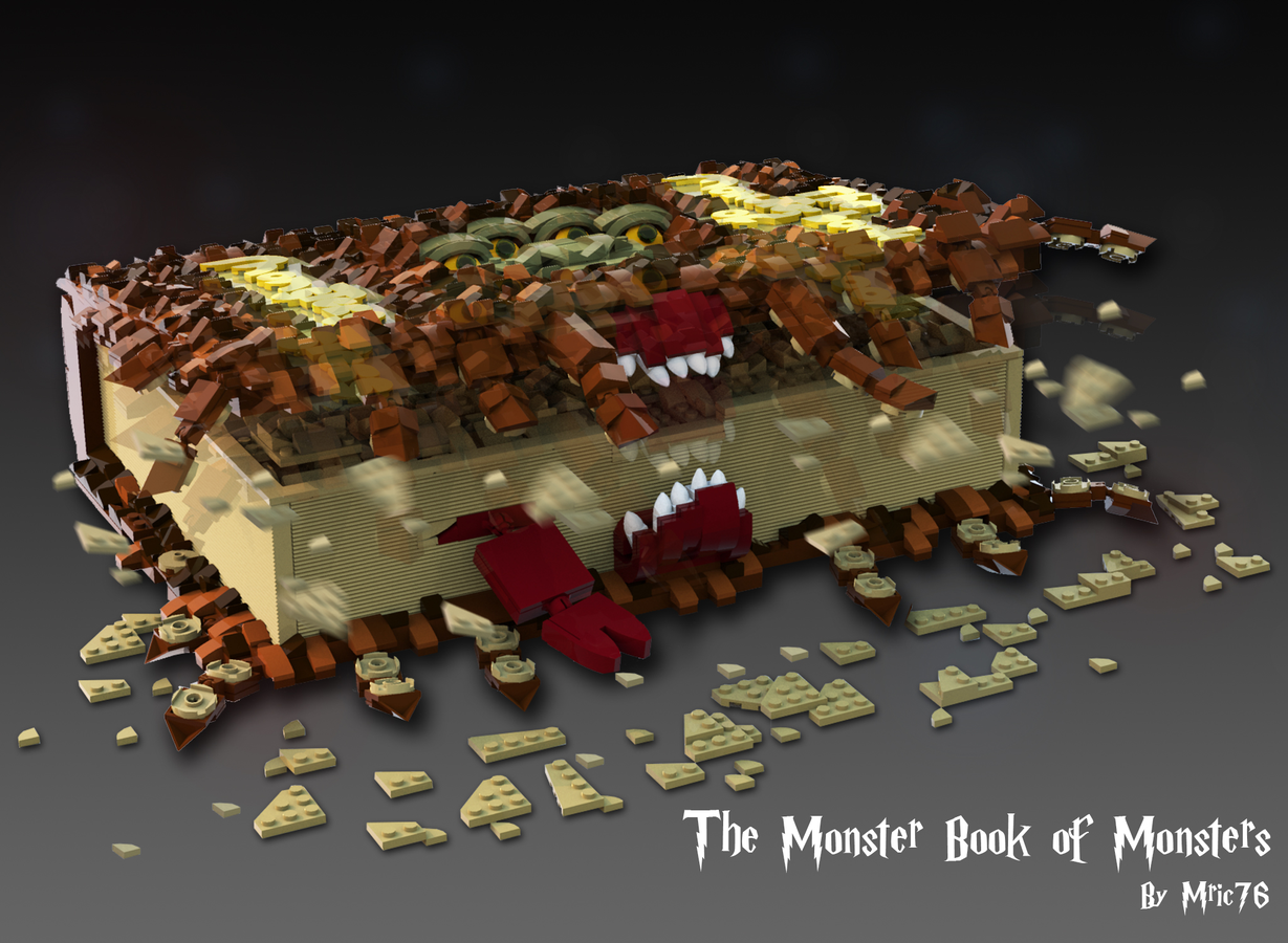 Lego best sale monster book