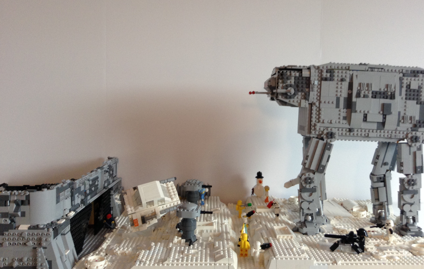 Lego store hoth battle