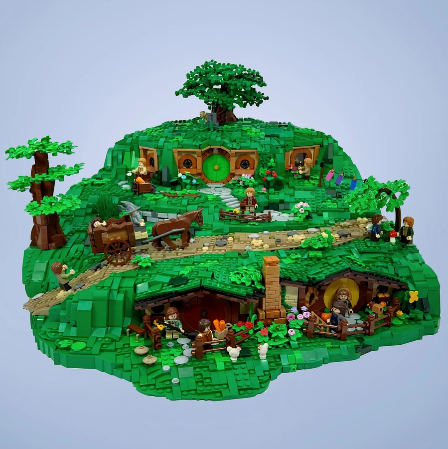 LEGO IDEAS Exploring the world of Middle Earth Location Hobbiton