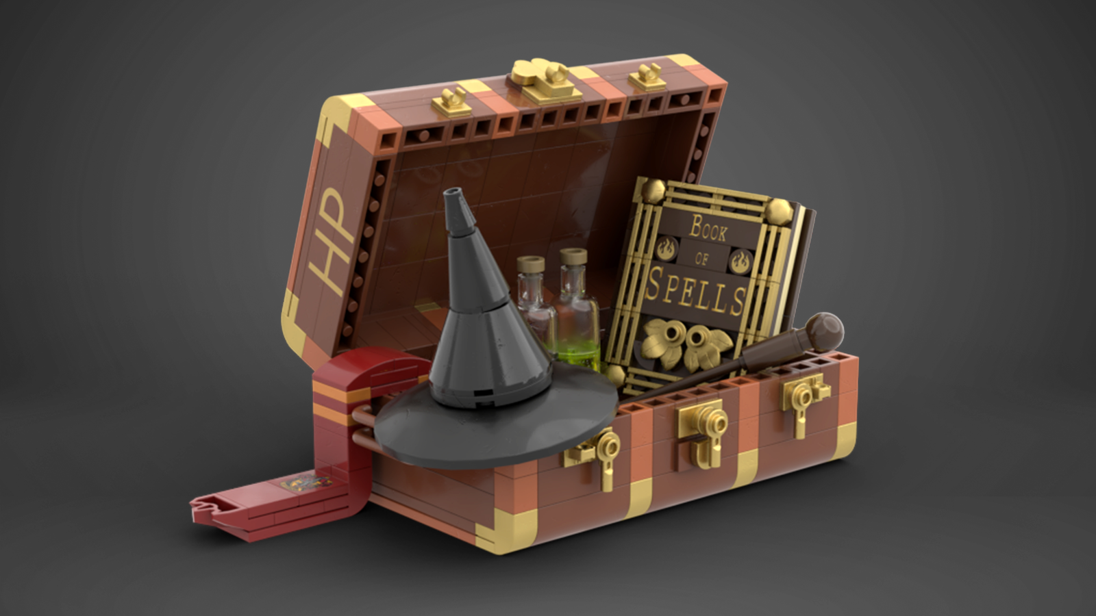 LEGO IDEAS Head Back To Hogwarts™ Harry's Trunk