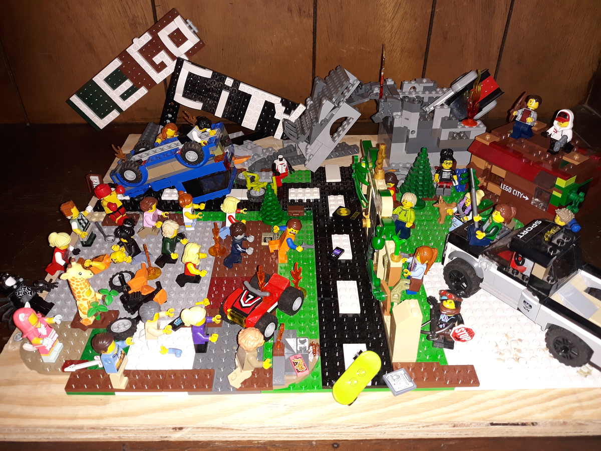 Lego city best sale zombie apocalypse