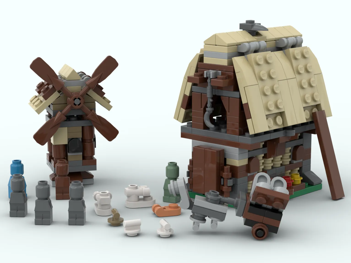 Lego mill 2024 village raid