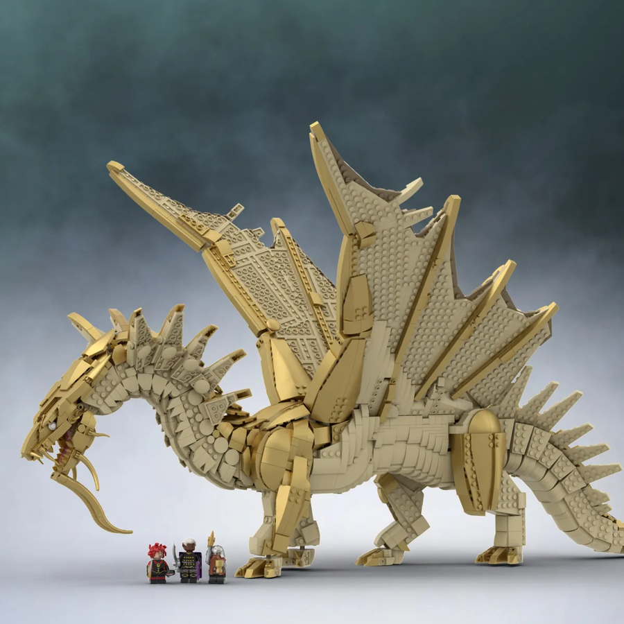 LEGO IDEAS - 50 years of Dungeons & Dragons! - Gold Dragon