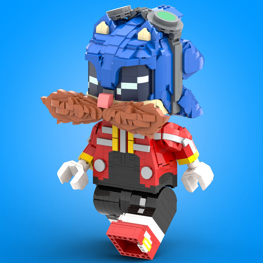 Lego sonic hot sale custom