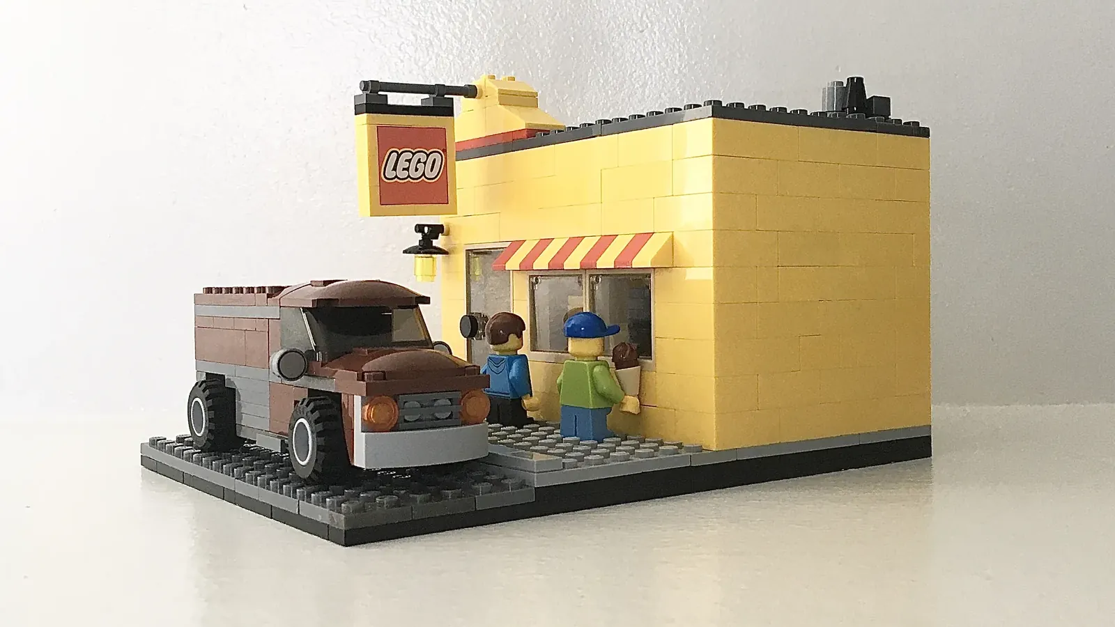 Lego discount house garage