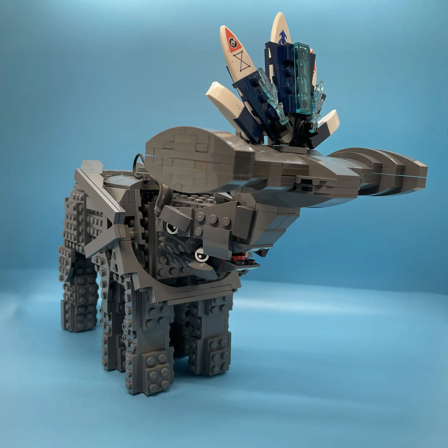 LEGO IDEAS Exploring Pandora Angtsik Hammerhead Titanothere