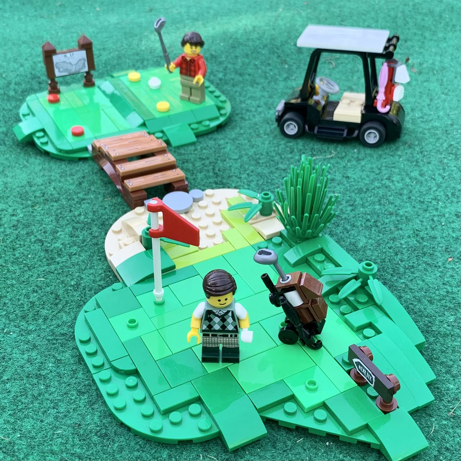 Lego golf course online set