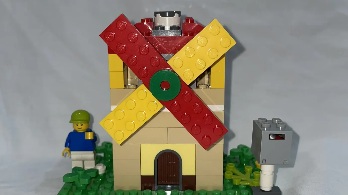 Lego classic best sale windmill instructions