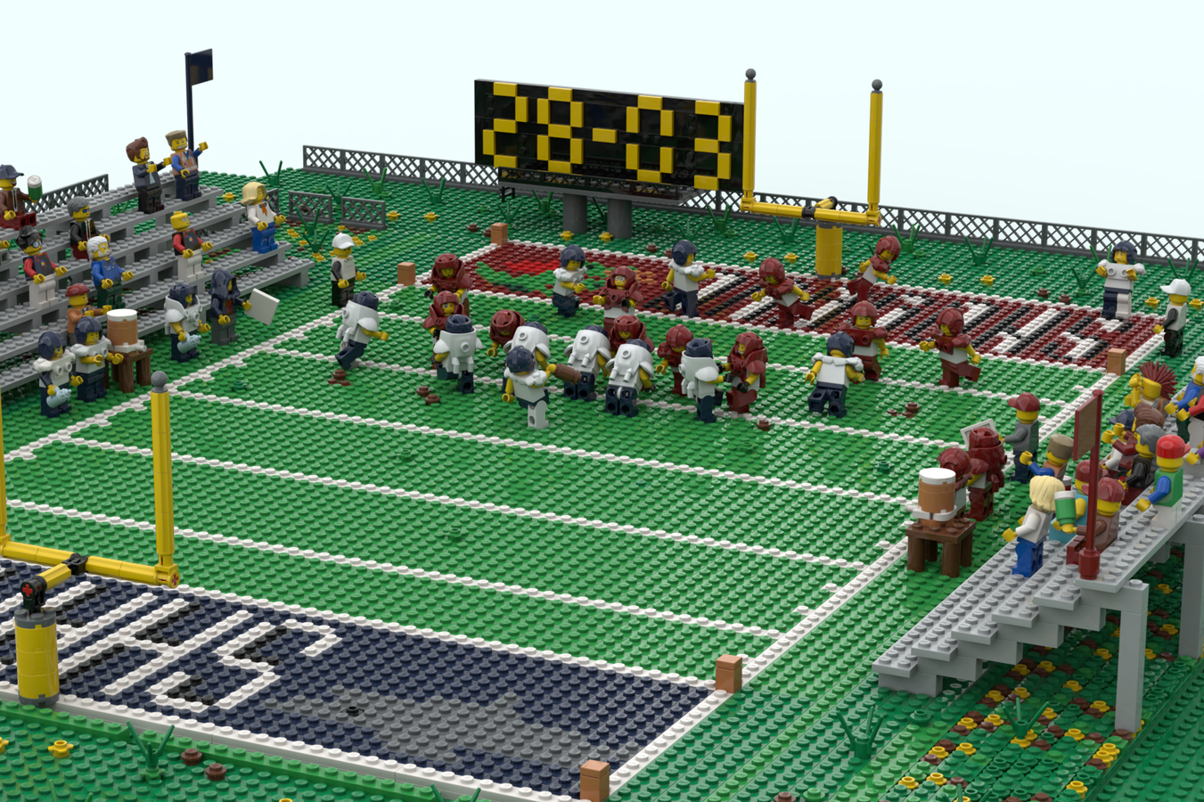 Tips & Techniques - Episode 5 - Building a Lego football Stadium 