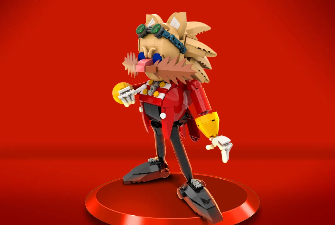 LEGO IDEAS - Dr. Eggman’s Takeover - Eggman the Hedgedog