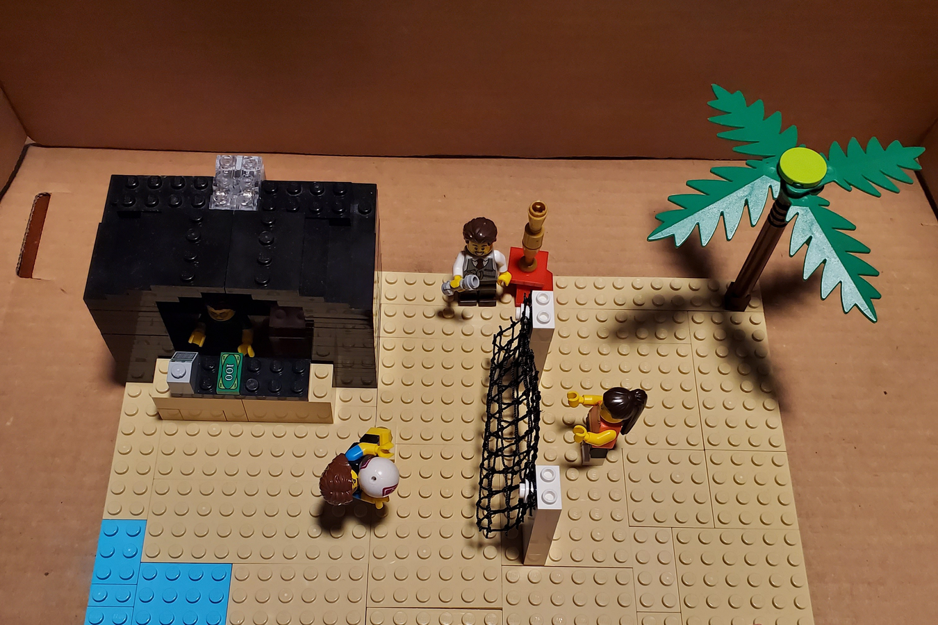 LEGO IDEAS We love sports! Beach Volleyball