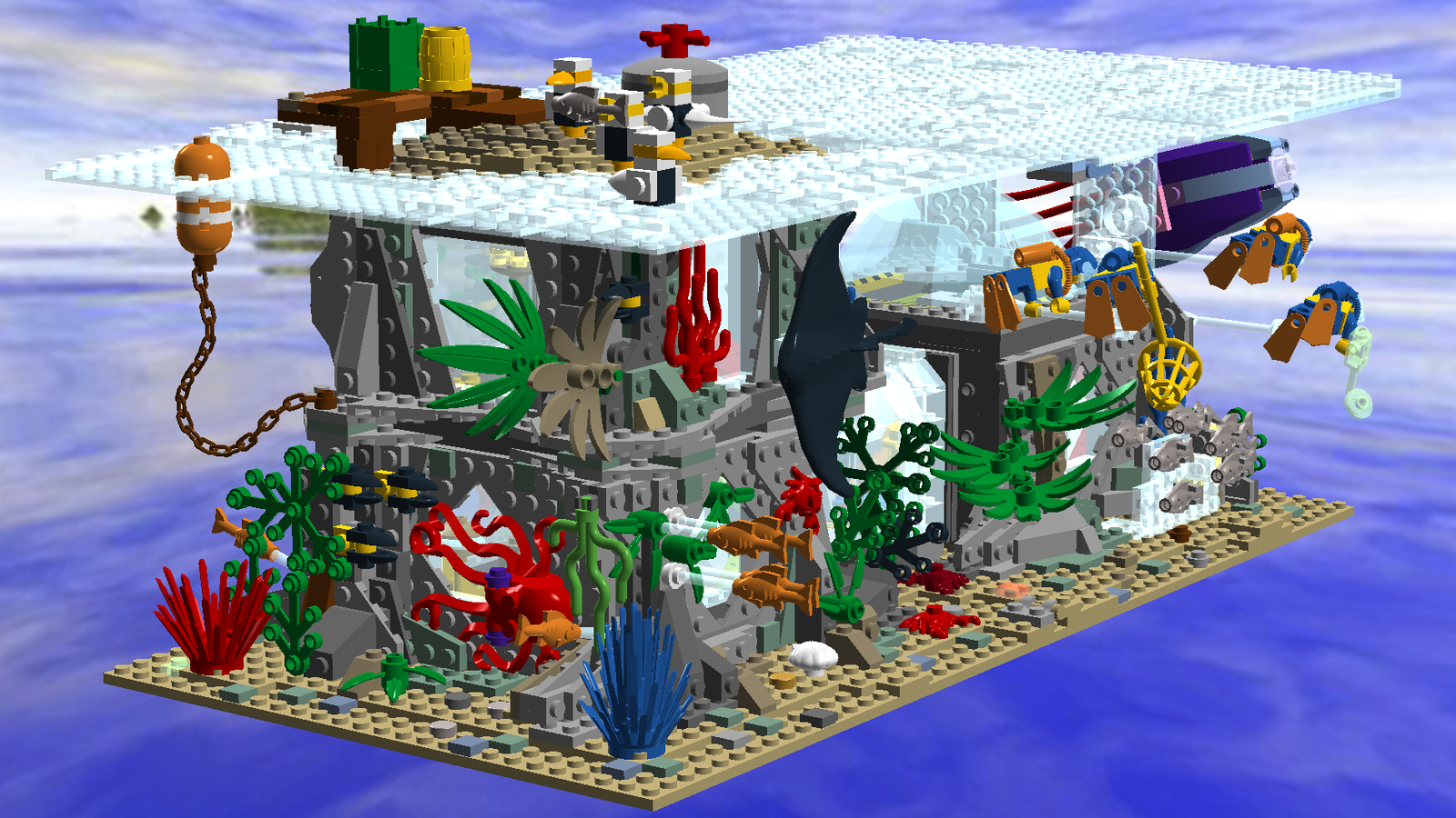 Lego underwater 2024