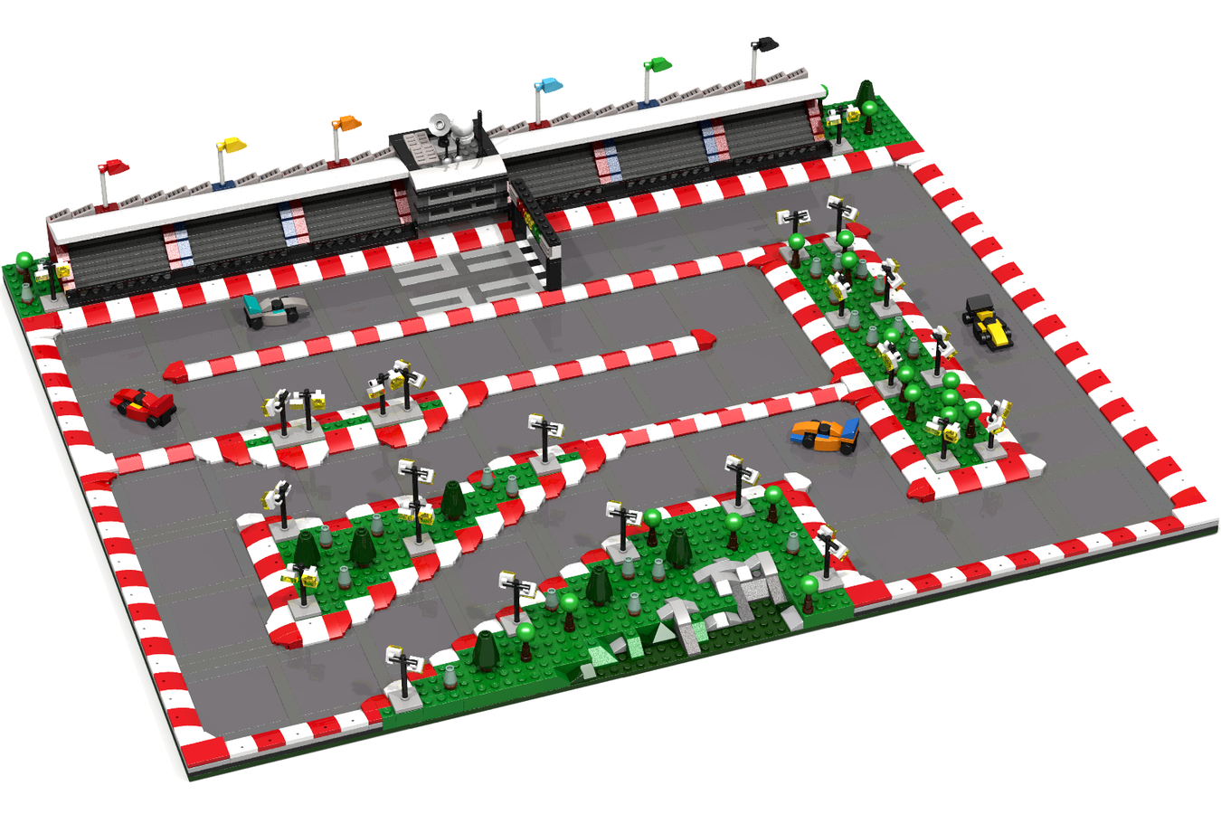 Lego store f1 track