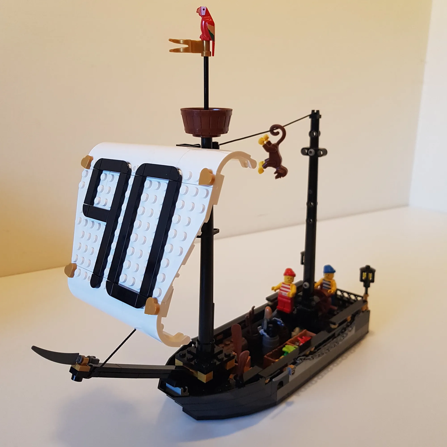 LEGO IDEAS 90th Anniversary Pirate Theme Celebrations A